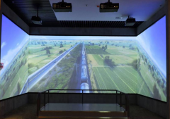 地產(chǎn)數(shù)字展廳設(shè)計采用空間色彩突出個性