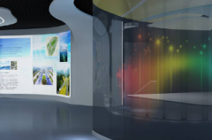 多媒體數(shù)字館營造子母空間和凹入空間