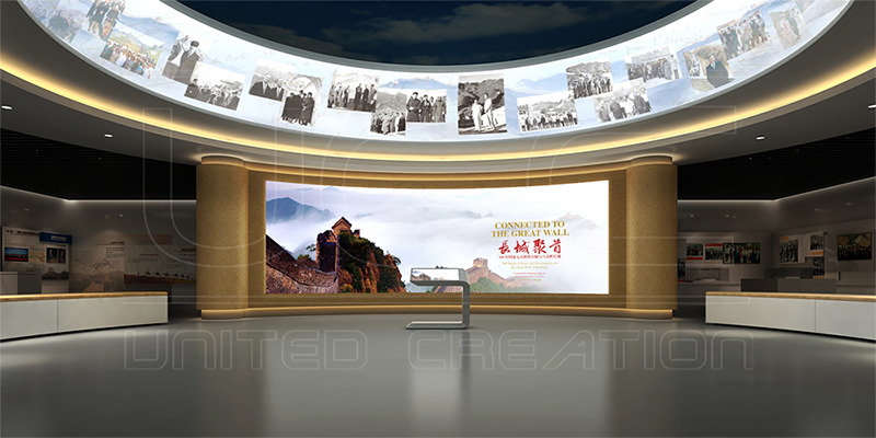  旅游展廳設計的構(gòu)思