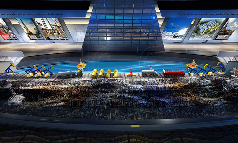 企業(yè)立體空間展廳設(shè)計的特點